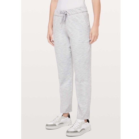 Lululemon On The Fly Pant *27" Wee Are From Space Nimbus Battleship Size 8 - Picture 1 of 14